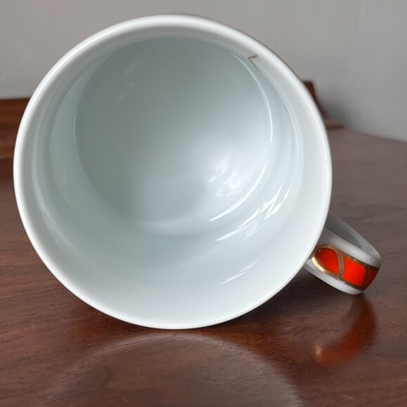 Lynn Chase 1991 “Tiger Raj" Mug Decorated With 24K Gold Vintage Coffee Cup 10 oz - Picture 9 of 15